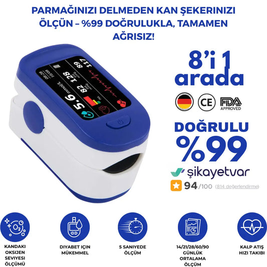 Hermsa Parmağınızı Delmeden Glikoz Ölçün